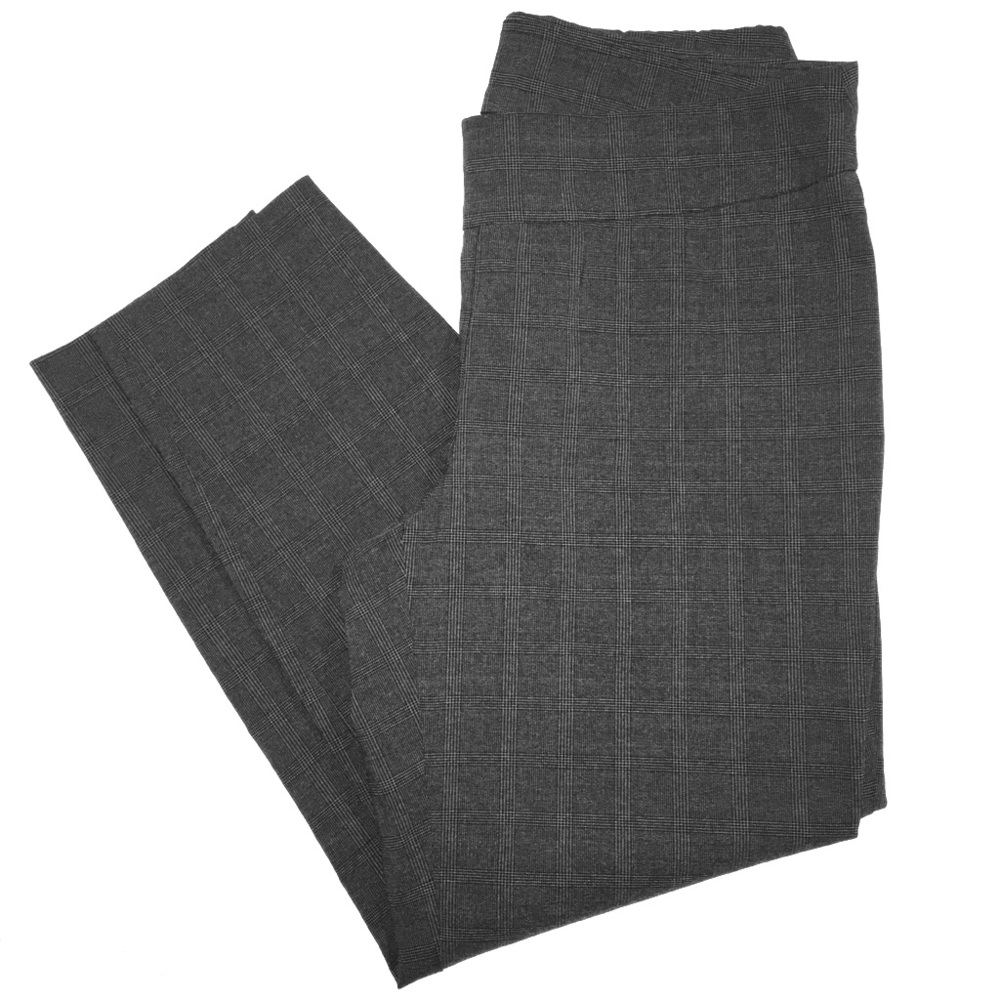 Women’s Gray Patterned Slacks